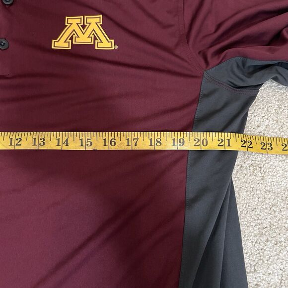NWT Nike Dri-Fit Minnesota Golden Gophers NCAA Golf Polo Shirt Men's Size Large - Picture 6 of 8